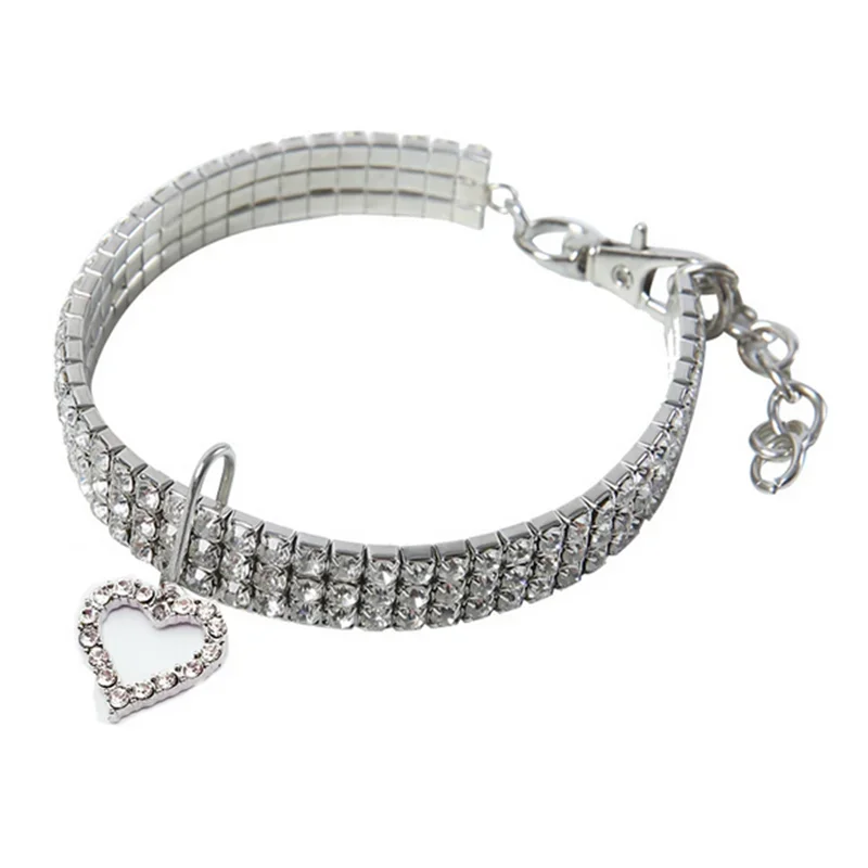 CN Bling Rhinestone Dog Collar With Jeweled Design