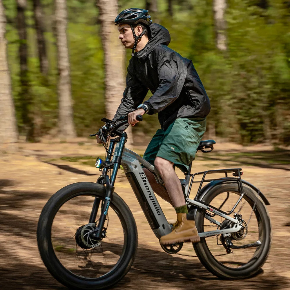 Shengmilo S600 Dual Motor 2000W Fat Tire Electric Mountain Bike