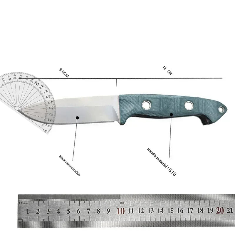 Sibert Bushcrafter BM 162 Multi Purpose Knife S30V G10 Outdoor