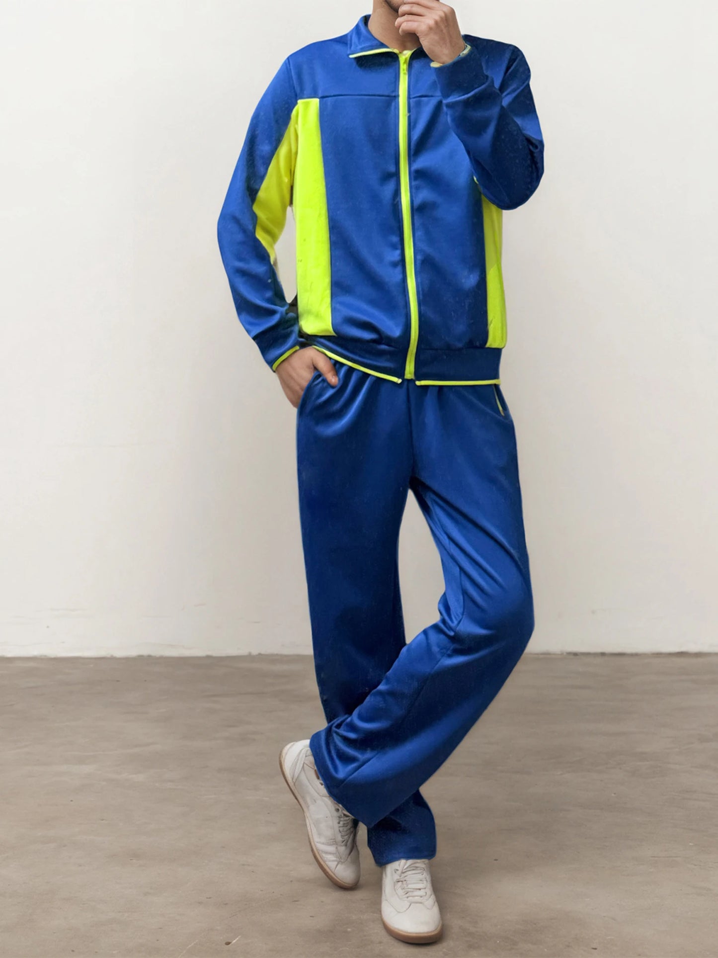 CN Guangdong Men 2 Piece Tracksuit Sweatshirt And Pants
