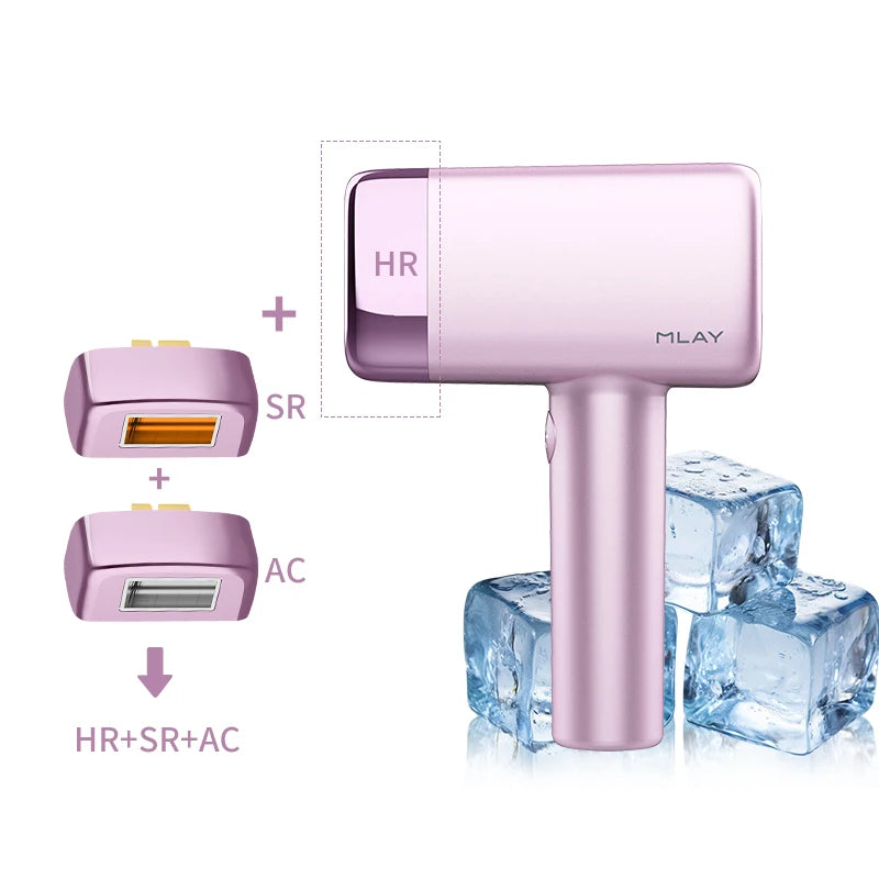 MLAY T14 IPL Laser Epilator For Home Hair Removal Face Body Bikini Painless 5 Levels CE RoHS 500000 Shots