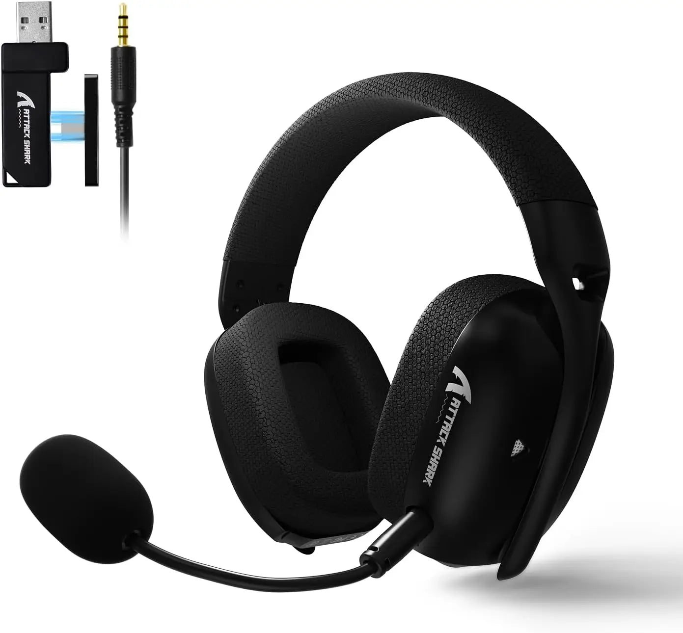 Mambasnake Attack Shark L80PRO Gaming Headset Tri Mode Wireless