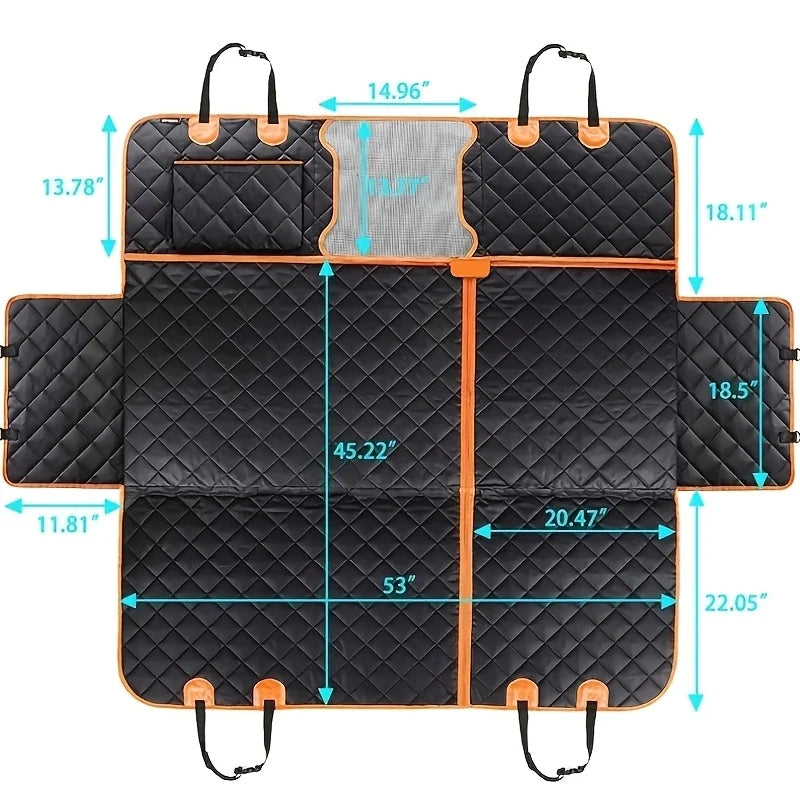 Zhejiang Pet Car Seat Cover 5 In 1 Convertible Waterproof