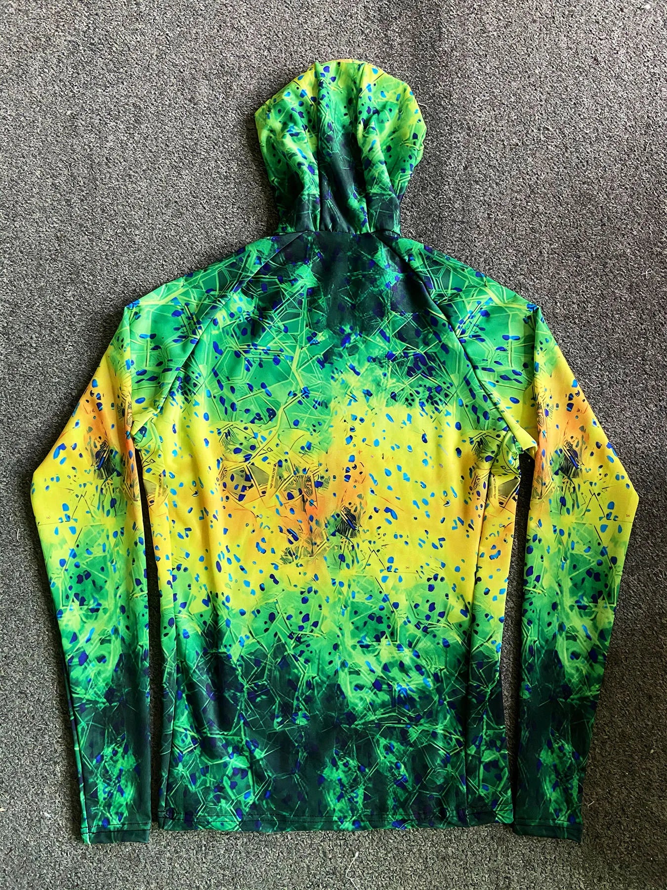 Hign-concerned Fishing Hoodie Men Long Sleeve Sun Protection Shirt