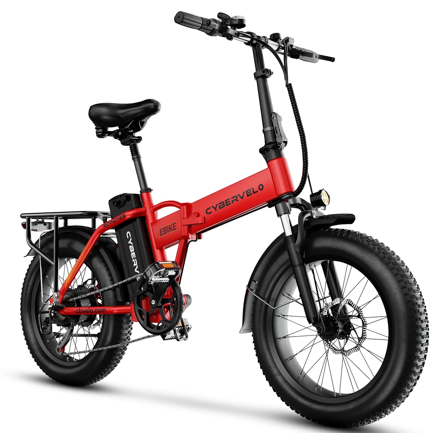 Cybervelo EK4 Folding Electric Bike 1000W 48V 20Ah Battery