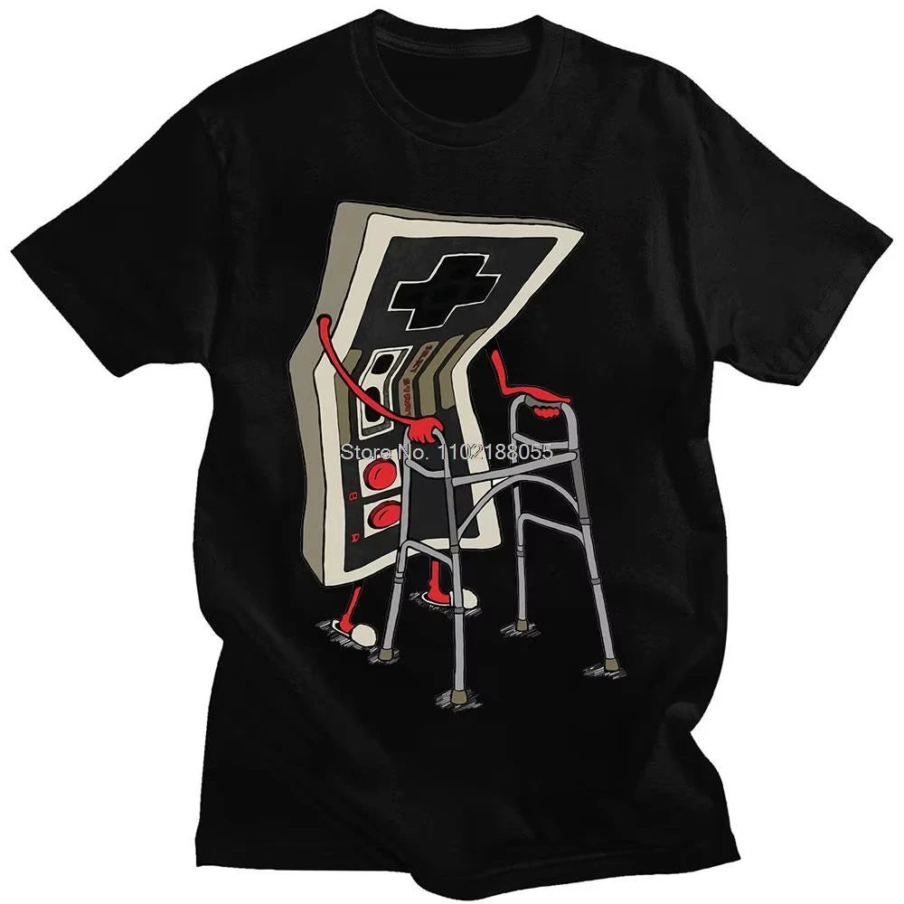 Old School Video Game T Shirt Arcade 80s Retro Tee