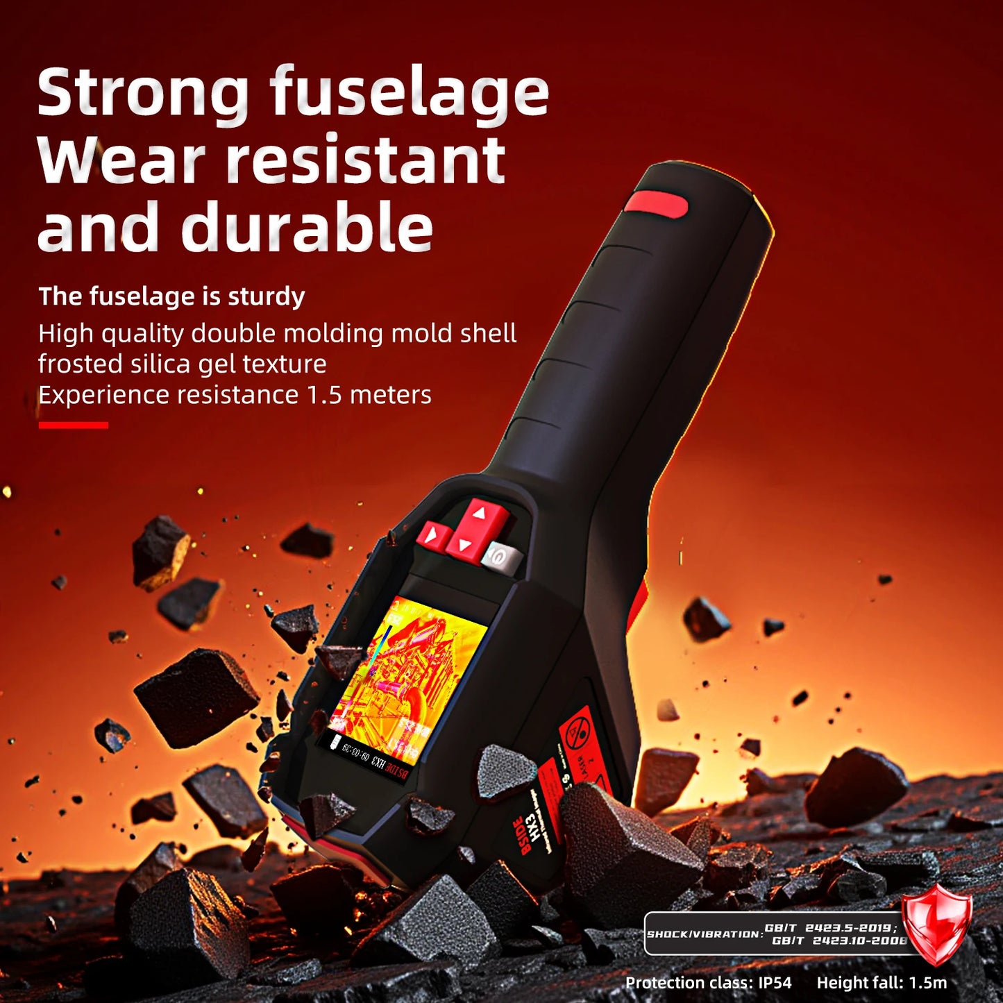 BSIDE Portable Thermal Imager With 240x240 Ultra HighDefinition Resolution Range