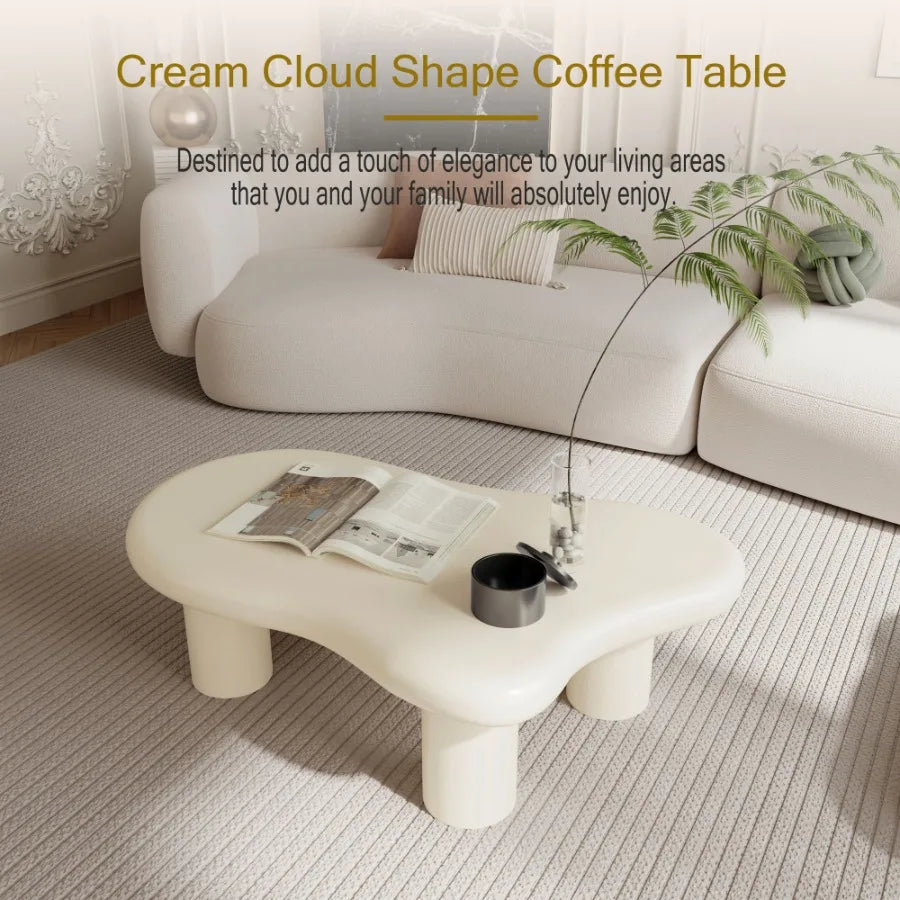 Cloud Shaped Coffee Table for Living Room