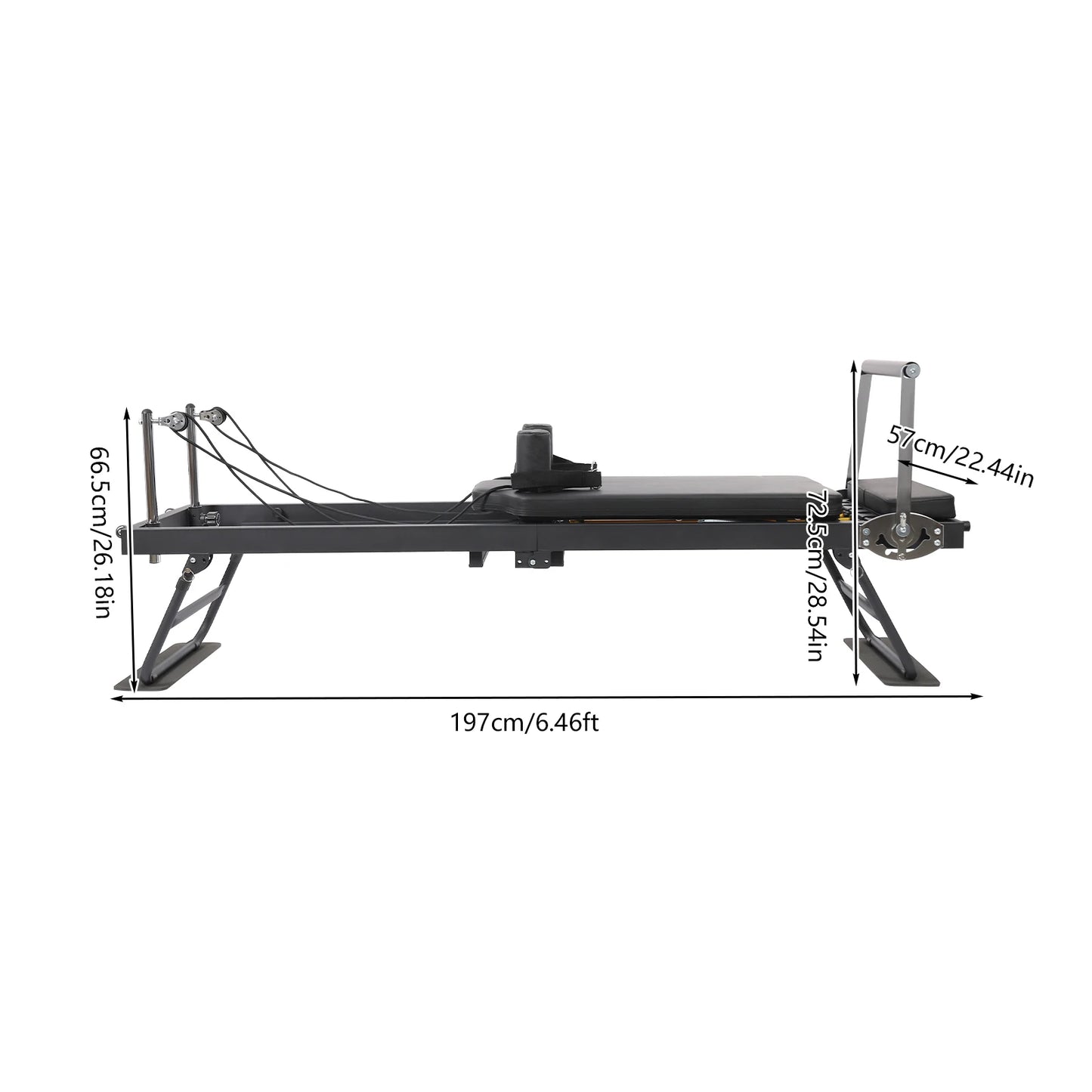 Pilates Rollaway Bed Pilates Performer Machine Yoga Big Fitness Equipment Fitness Equipment Yoga Core Bed Weight Loss Plasticity