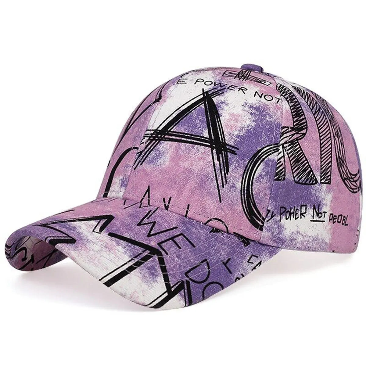 CN Zhejiang Unisex Graffiti Tie Dye Baseball Cap Adjustable Hat