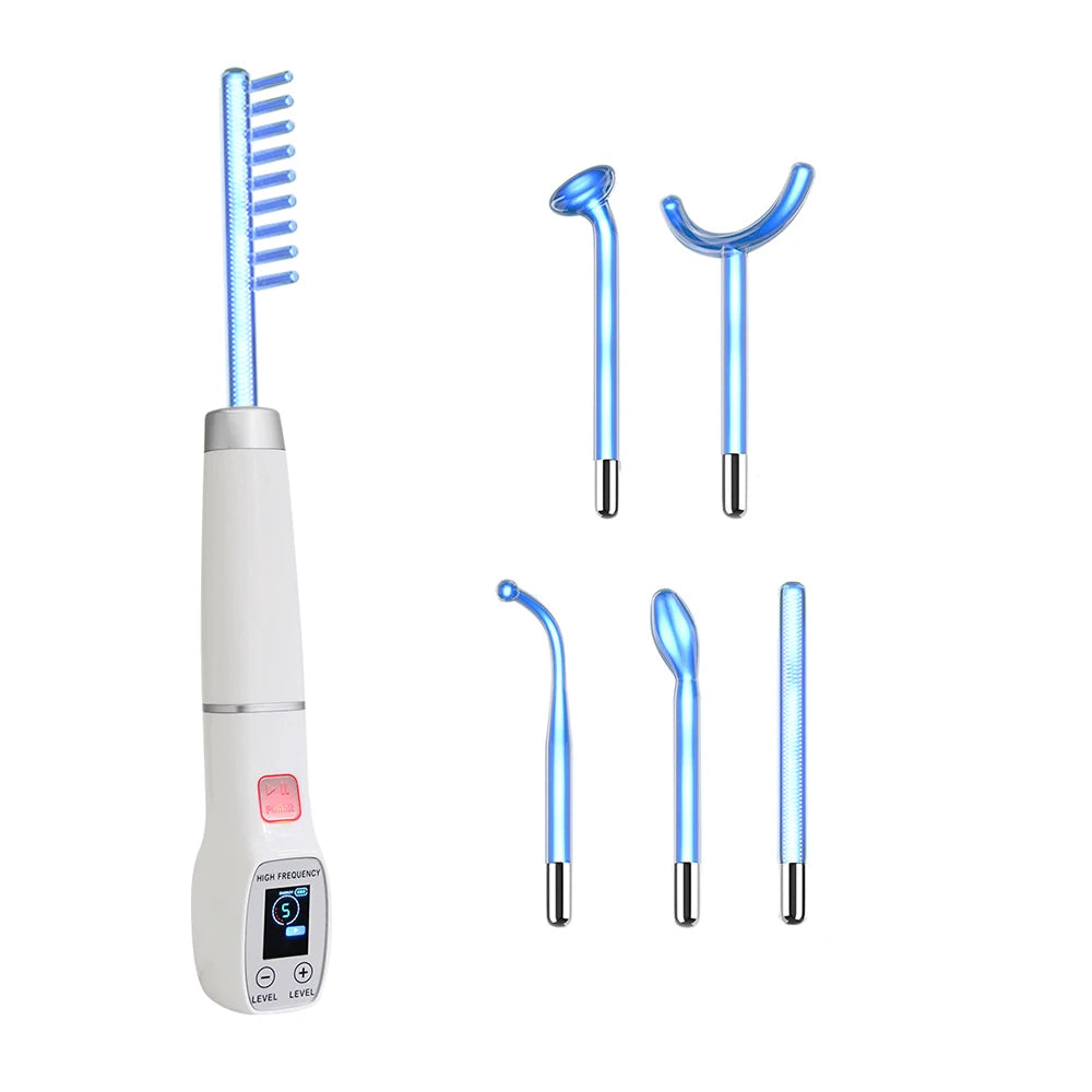 YUET WIN High Frequency Electrode Wand For Acne Skin Therapy