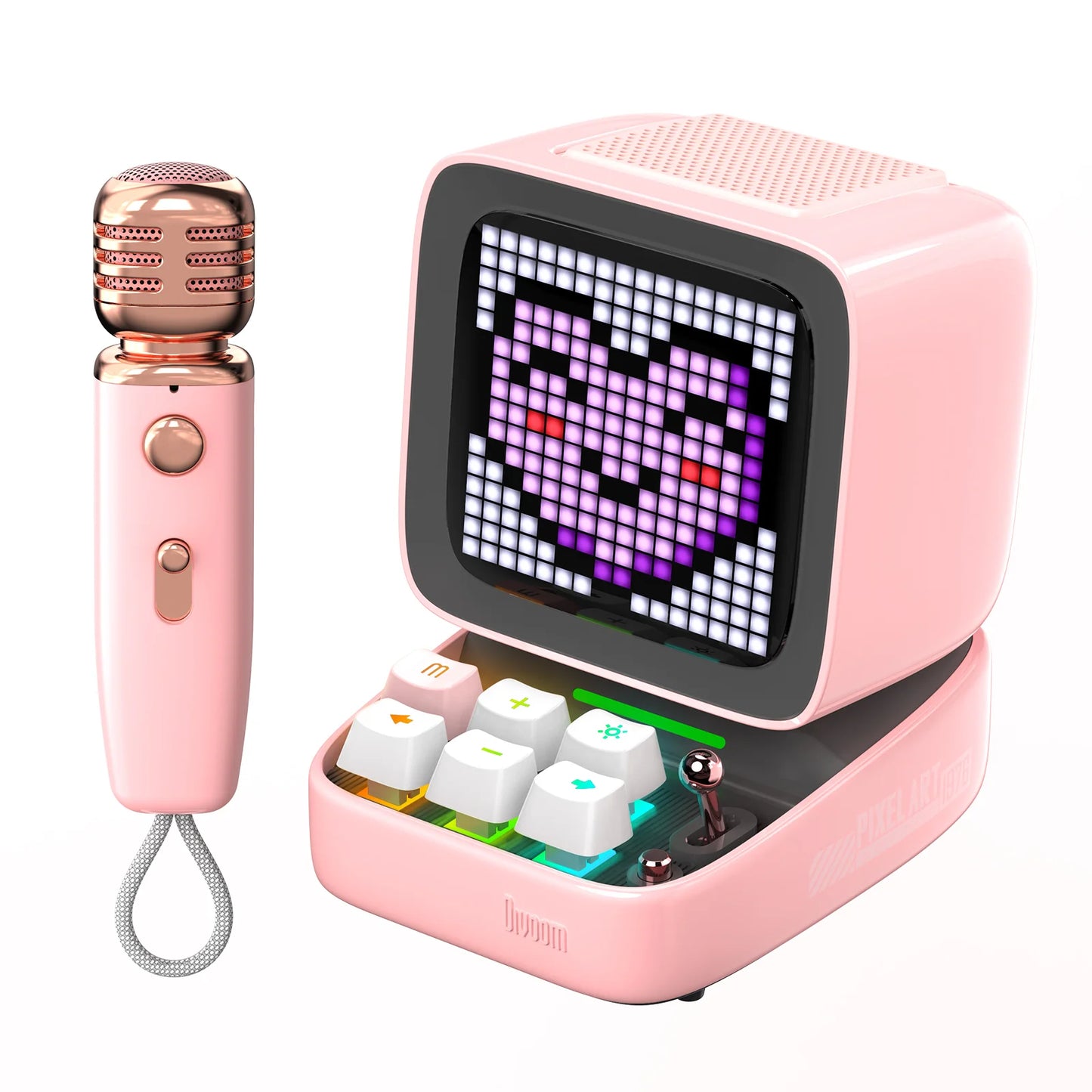 Divoom Ditoo Pro Bluetooth Desktop Speaker Pixel Art Alarm Clock