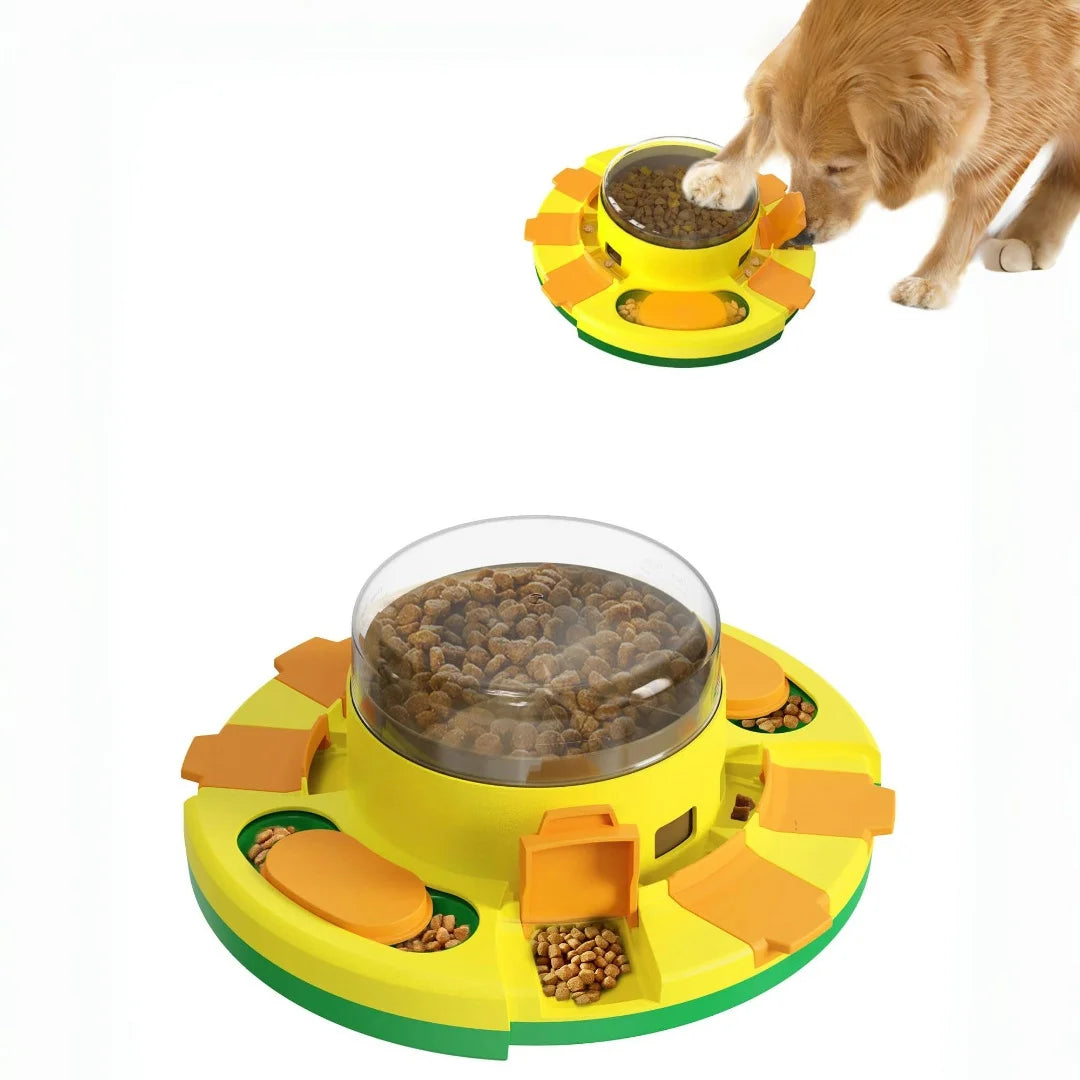 Interactive Puzzle Dog Toy Enrichment Slow Feeder Treat Dispenser