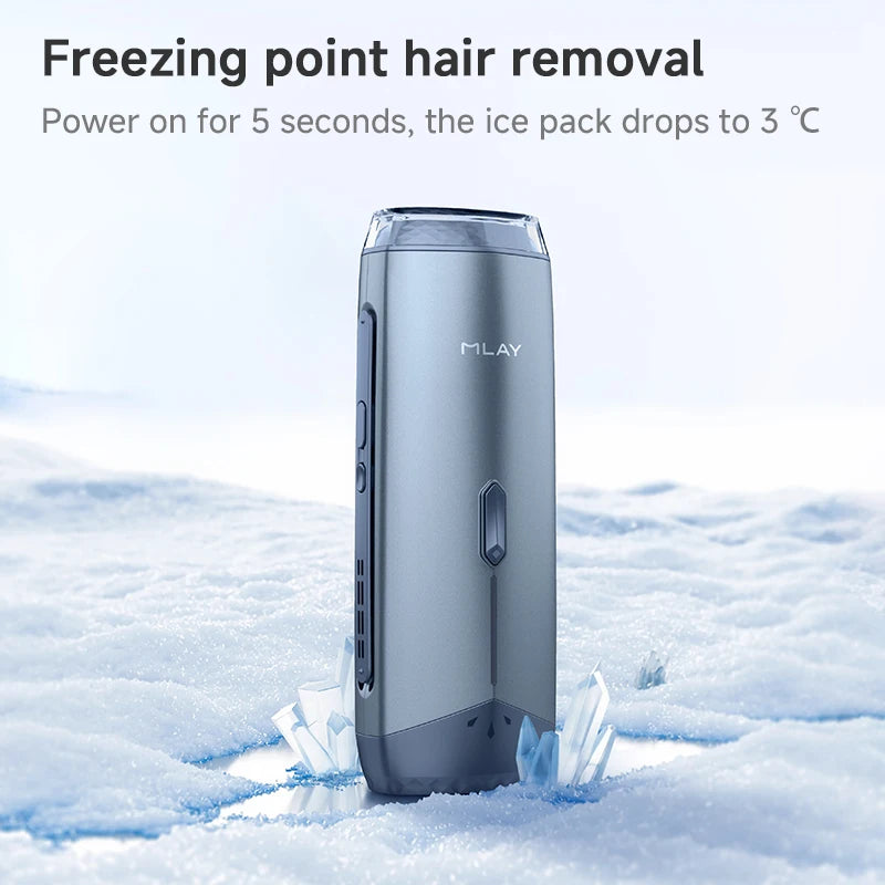 MLAY T18 ICE IPL Hair Removal Device For Home Use