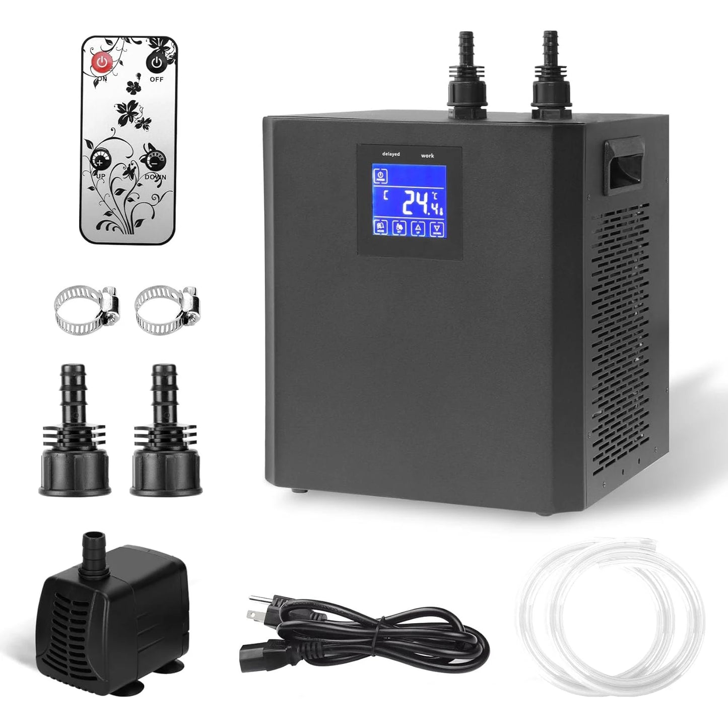 Aquarium Chiller One Third HP 79Gal Fish Tank Axolotl Cooler