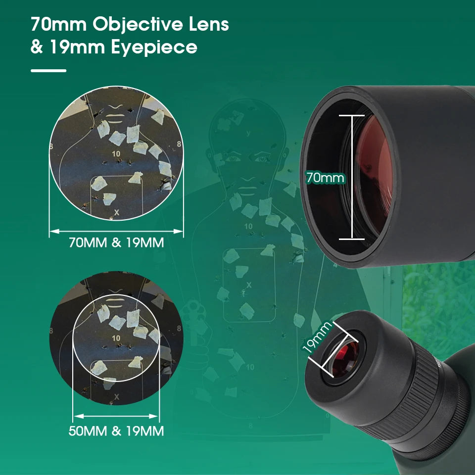 Svbony SV28 Spotting Scope Zoom With Tripod Waterproof Outdoor Hiking