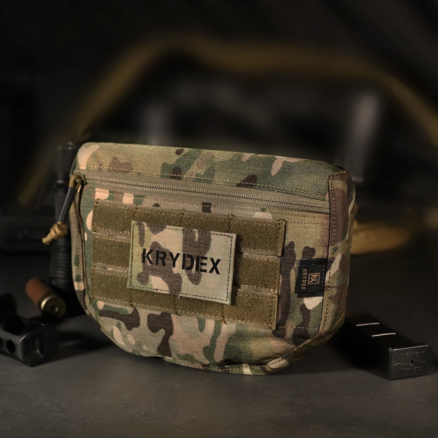 KRYDEX 500D Tactical Drop Dump Pouch Front Pocket Organizer