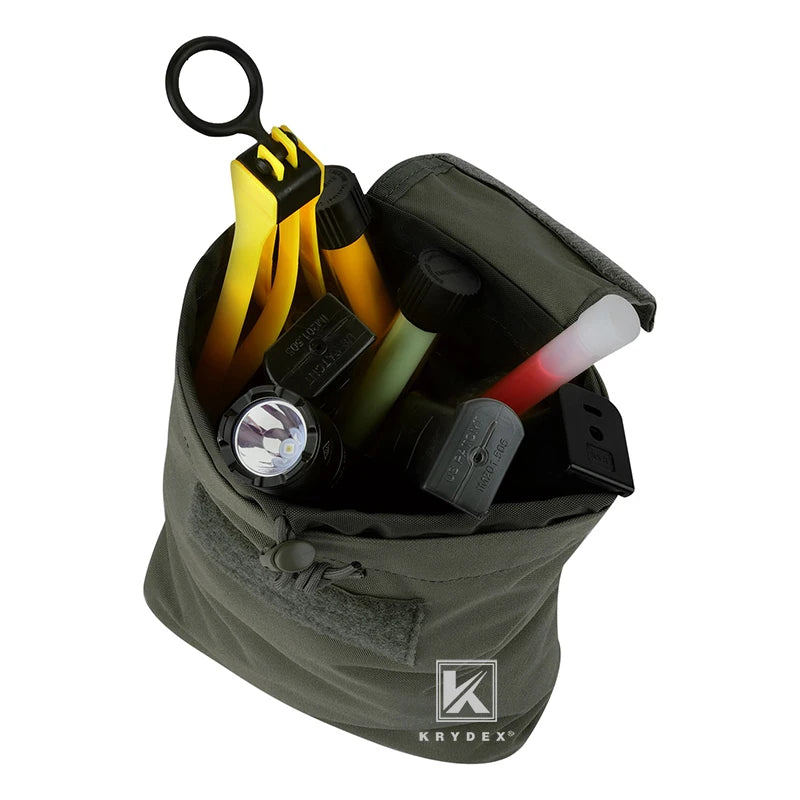 KRYDEX MOLLE Foldable Dump Pouch Rollup Utility Bag