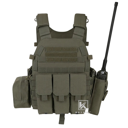 KRYDEX LBT 6094A Tactical Modular Vest Triple Mag Dump Pouch