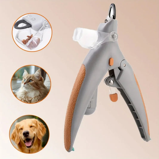 Pet Nail Clippers For Cats And Dogs With LED Light