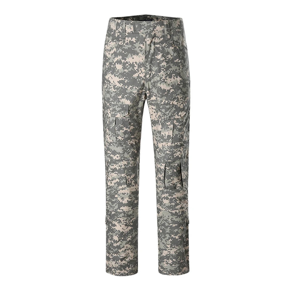 Tactical Combat Pants Multicam Camouflage For Outdoor Trekking And Hunting