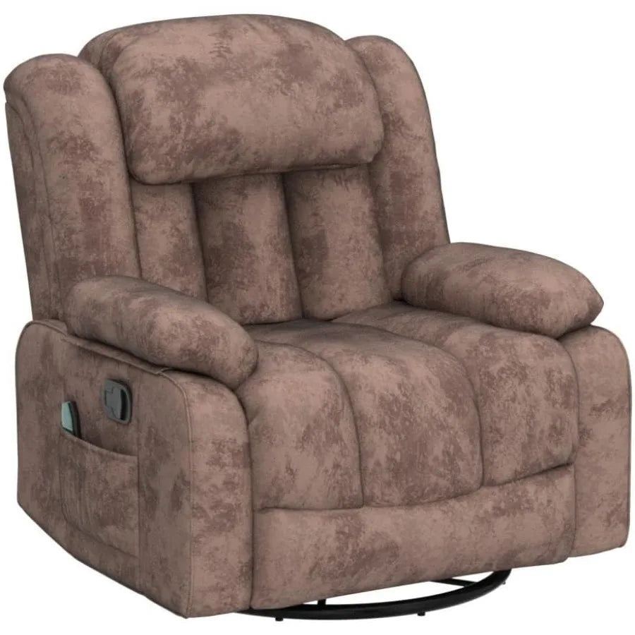 Heavy Duty Reclining Chair With Heat And Vibration