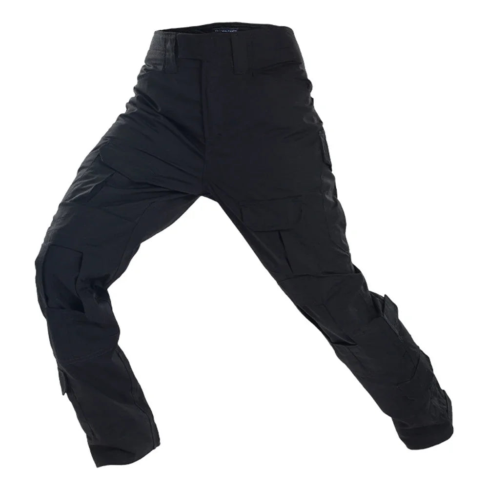 Men Combat Pants Tactical Camouflage Multicam For Outdoor Trekking And Hunting
