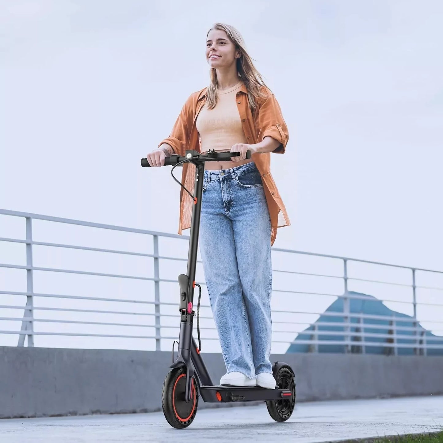 LADPED LP60 Ultra Lightweight Electric Foldable Scooter 350W 19mph EverydayUtility