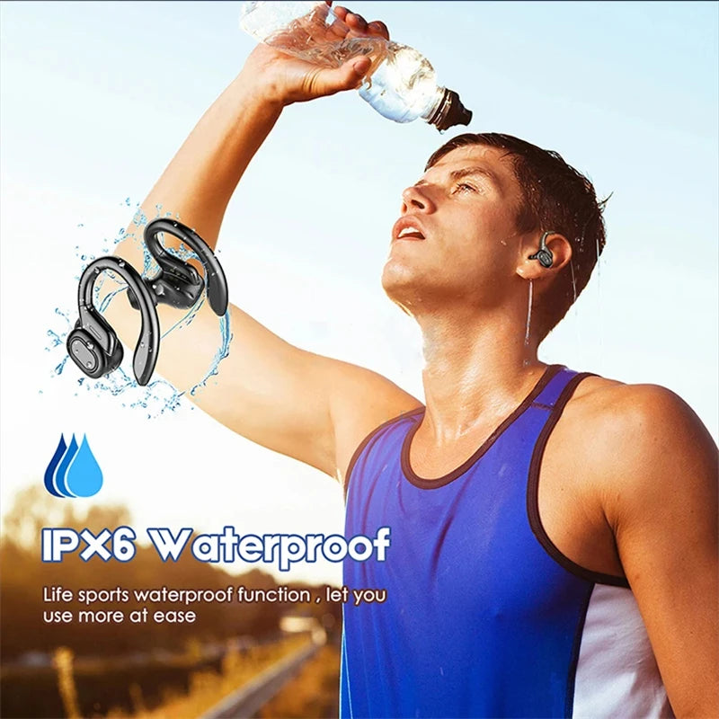 SHUKE Bluetooth Earbuds Wireless Headphones With Waterproof Microphone Sport