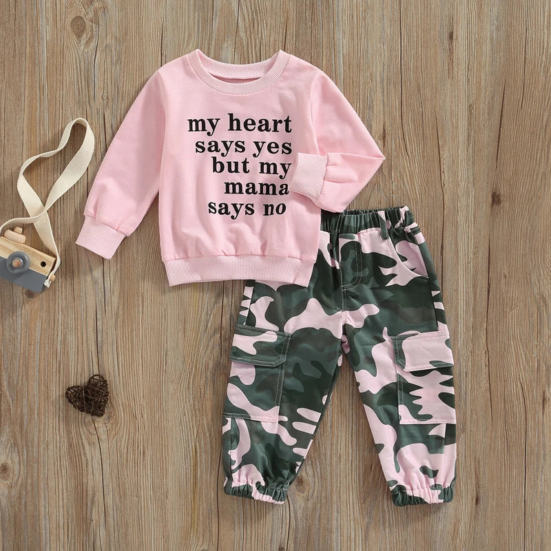 Toddler Hoodie Jogger Set With Pockets