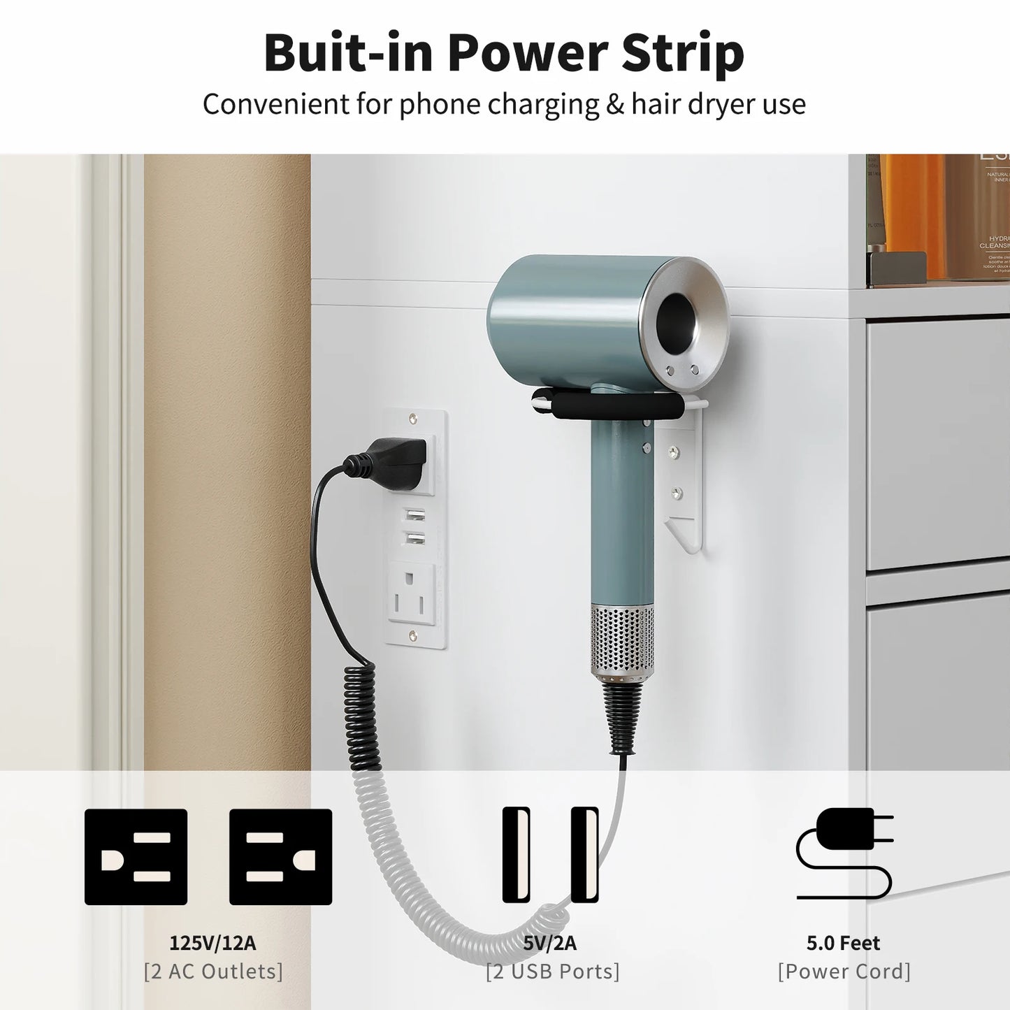 Bedroom Makeup Vanity Desk with Mirror, 12 Drawers