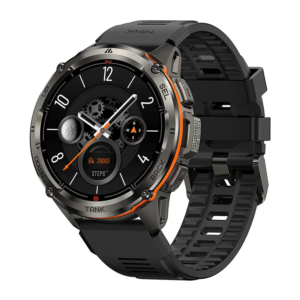 KOSPET Tank T3 Ultra GPS Smartwatch for Men Altimeter Barometer