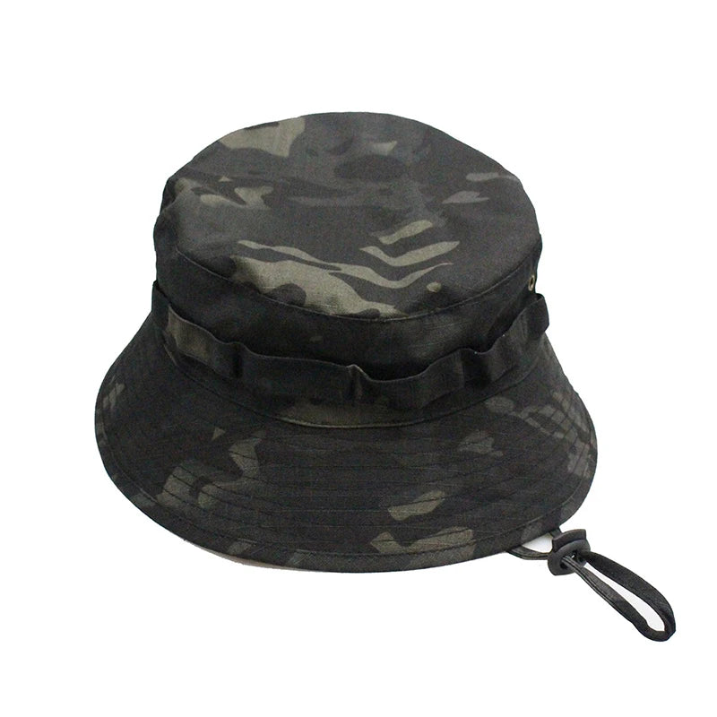 CN Guangdong Unisex Panama Bucket Hat Sun Protection