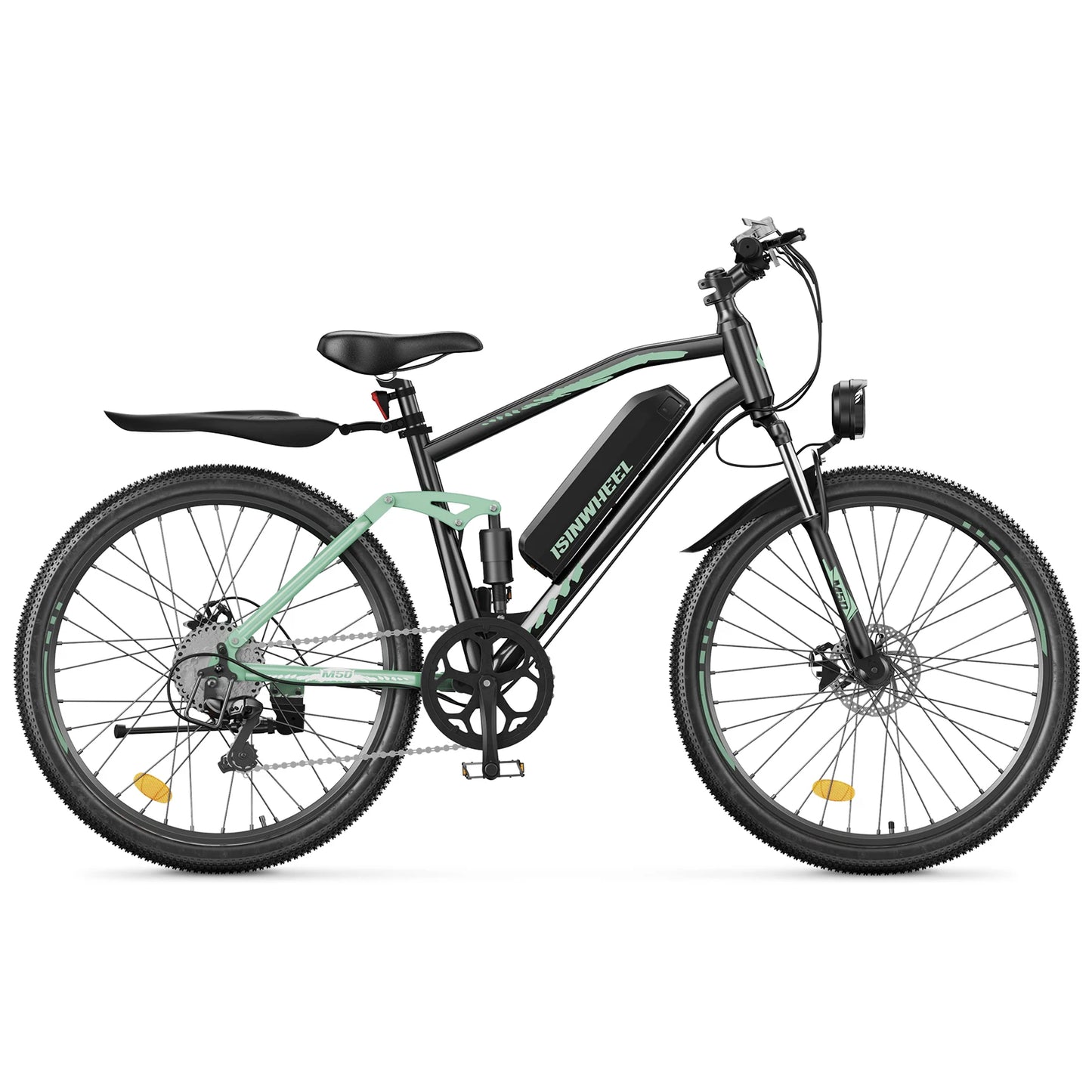 Isinwheel M50 Dual Suspension Electric Bicycle For Adults