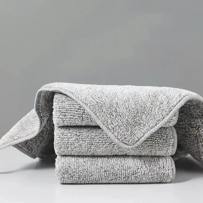 Bamboo Fiber Japanese Style Absorbent Towels 5 Pack