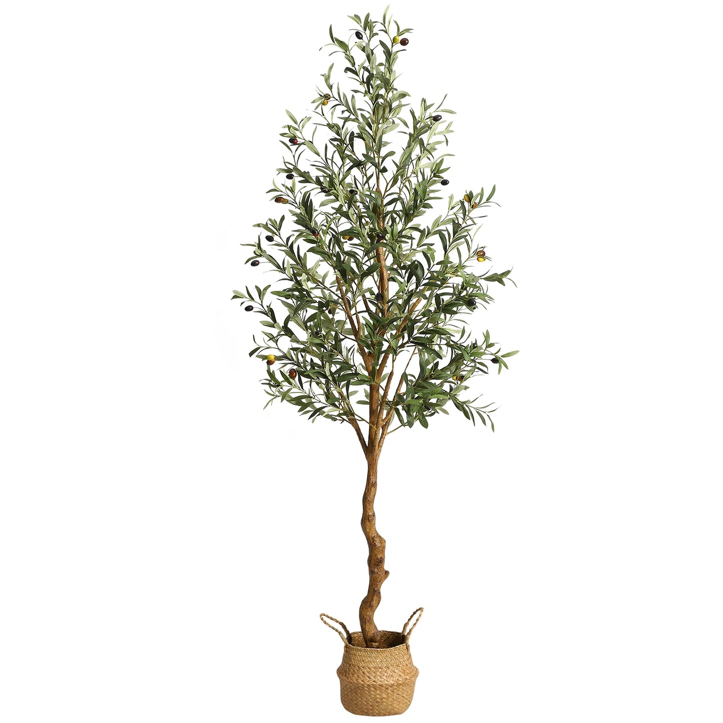 HiMISSCN Artificial Olive Tree In Pot For Home Decor