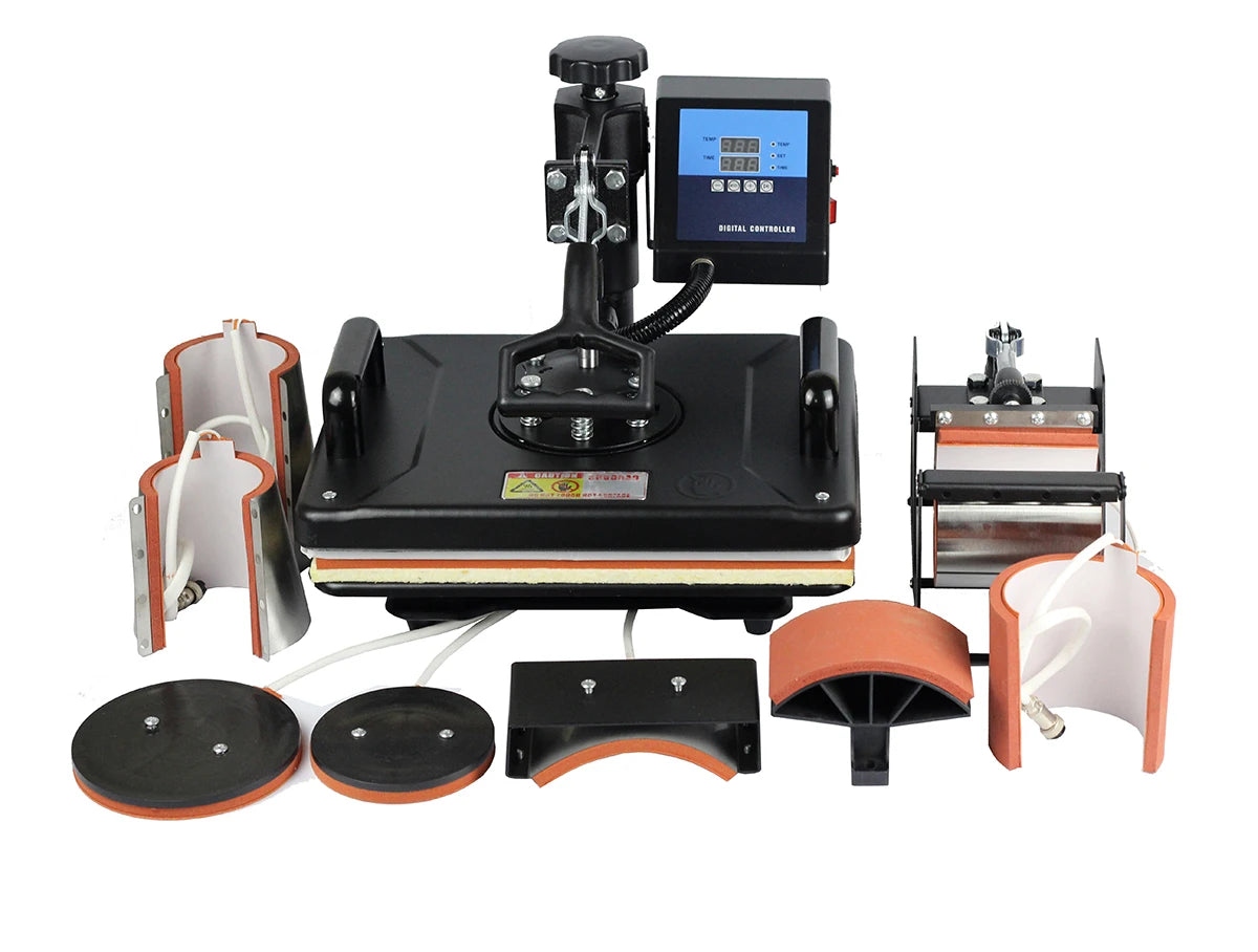 Shuohao 8 in 1 Sublimation Heat Press Machine for Caps