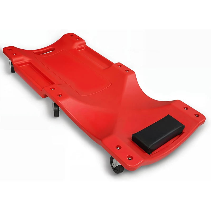 Mechanic Creeper Rolling Garage Creeper With Padded Headrest