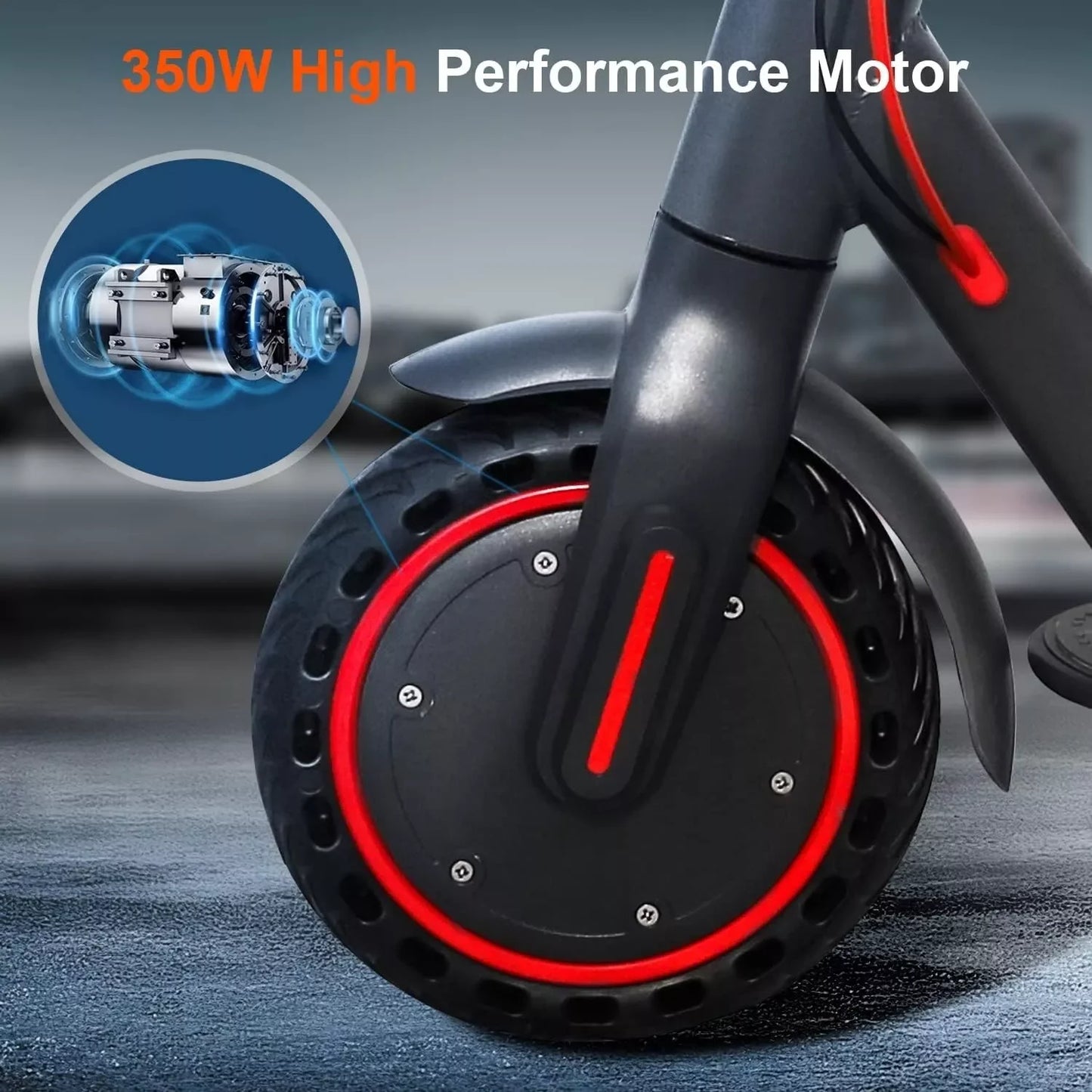 LADPED LP60 Ultra Lightweight Electric Foldable Scooter 350W 19mph EverydayUtility