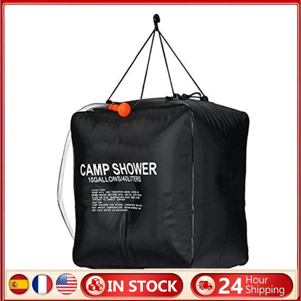 Shunmaii 25L Foldable PVC Outdoor Shower Bag UV Coating