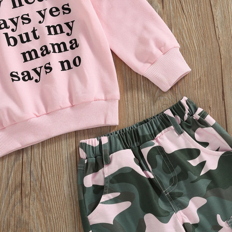 Toddler Hoodie Jogger Set With Pockets