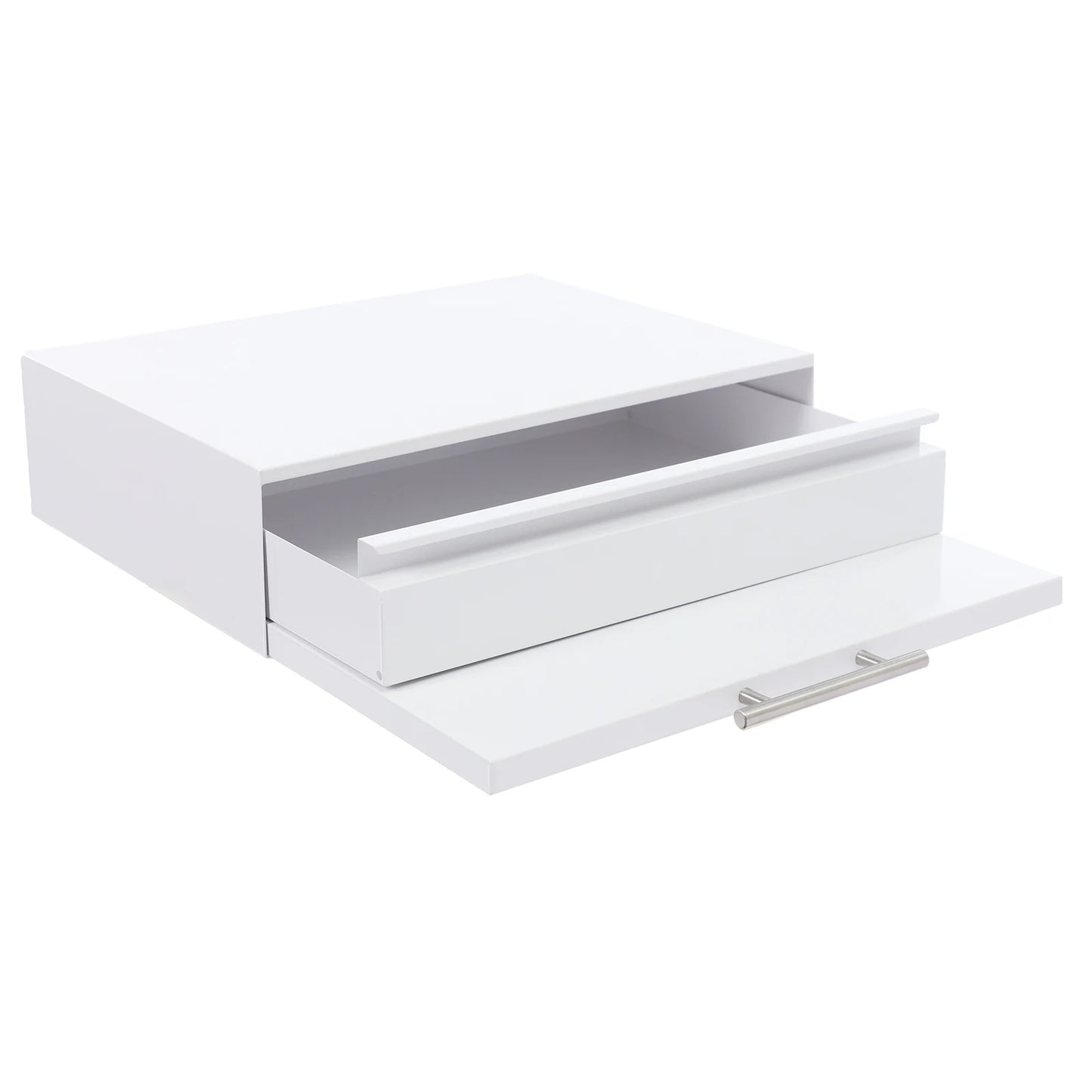 Microwave Rack, Microwave Stand with Pull-out Drawer & Shelf, Countertop Organizer for Microwaves, Coffee Machine Storage