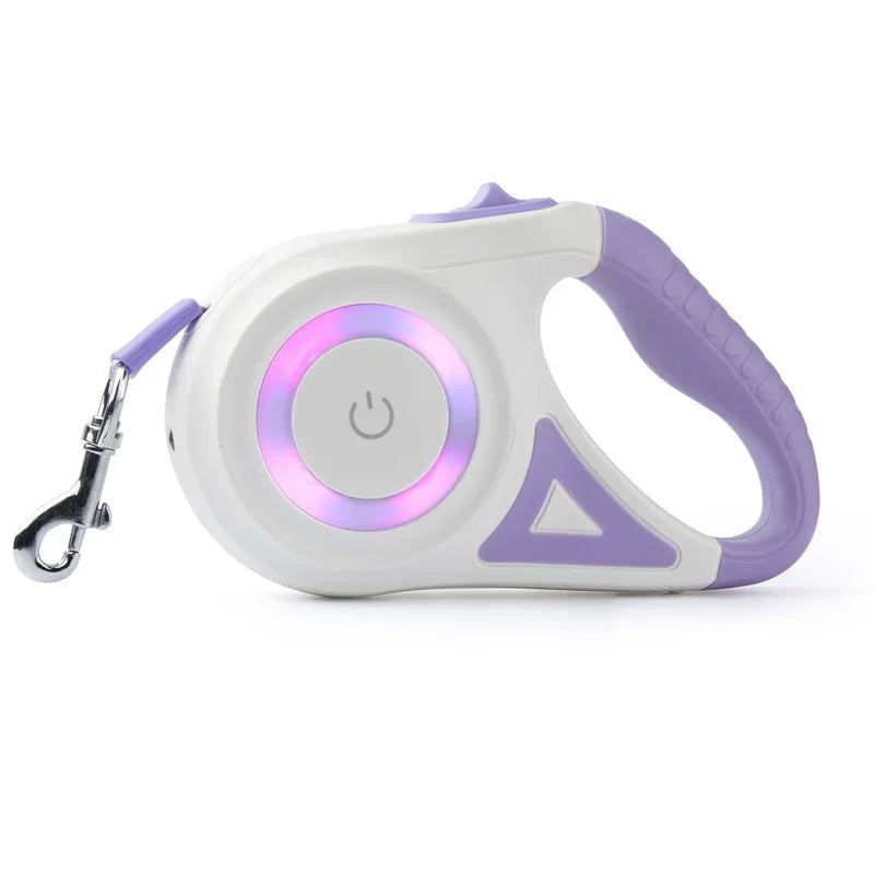 Booteely Automatic Retractable Dog Leash With Led Light