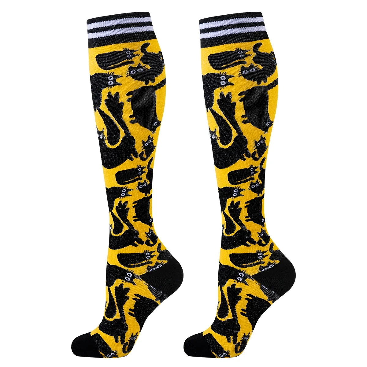 Nurse Compression Socks Women Knee High Sport Stockings