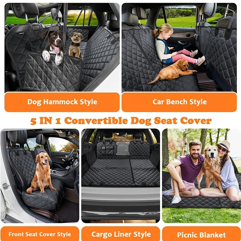 Zhejiang Pet Car Seat Cover 5 In 1 Convertible Waterproof