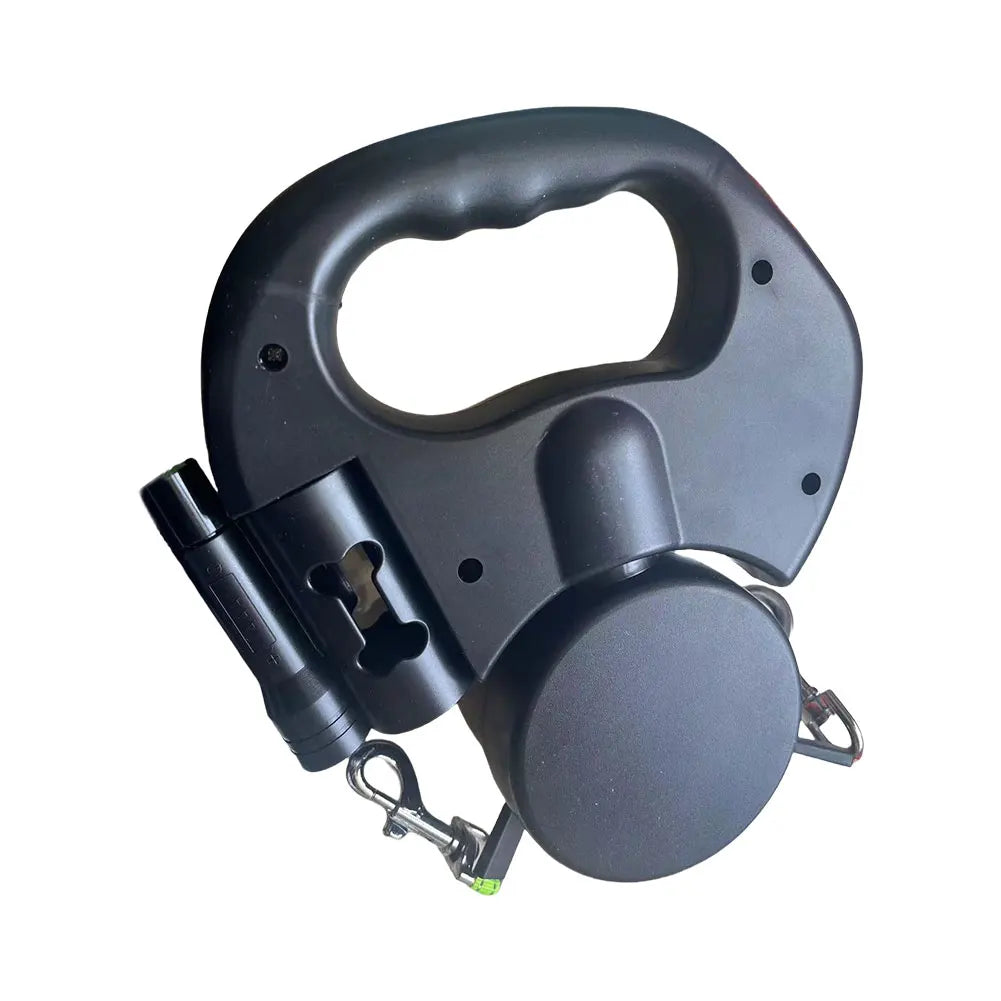 Alloet Dual Headed Dog Leash 360 Degree Swivel Retractable