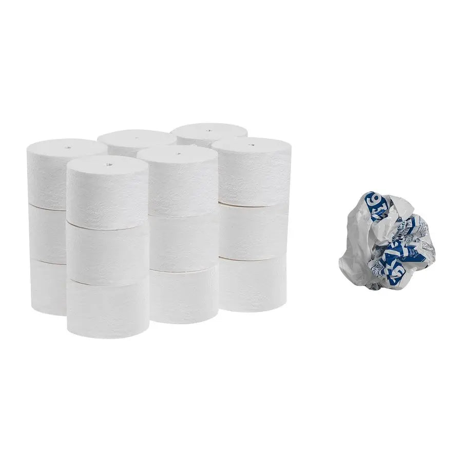 XMSJ Soft Ultra Coreless 2-Ply Premium Toilet Paper 18 Rolls