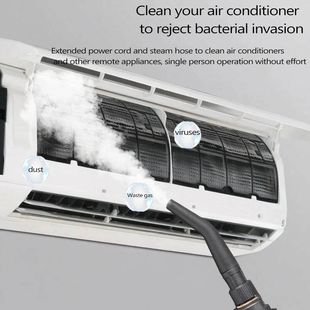 JJRCH High Temperature Steam Cleaner for Kitchen Hoods and Appliances