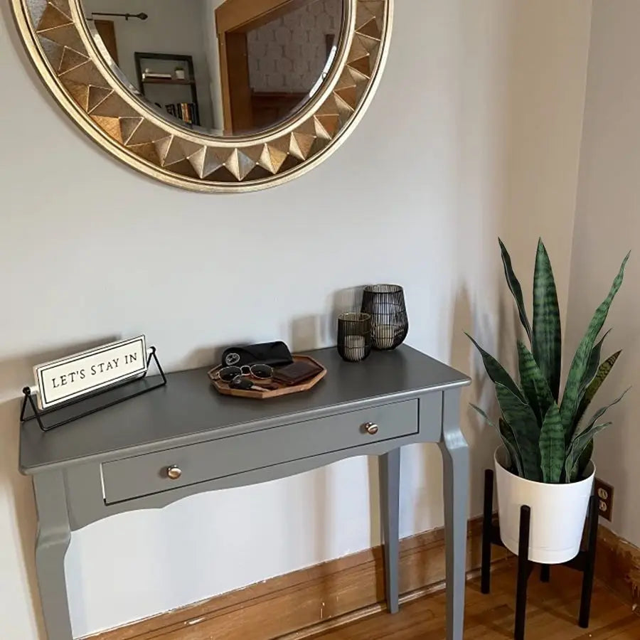 Artificial Snake Plant Sansevieria Potted Indoor Plant for Home Office Living Room Decor