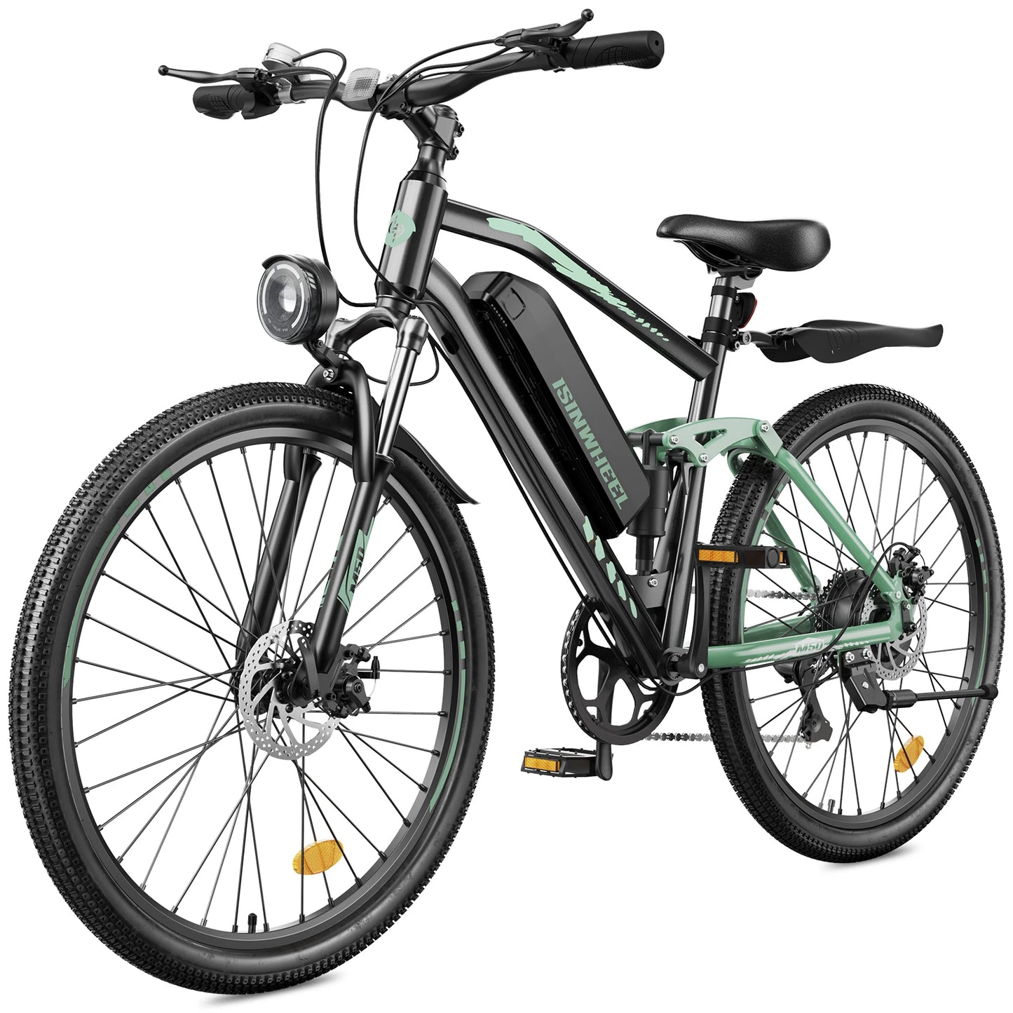 Isinwheel M50 Dual Suspension Electric Bicycle For Adults